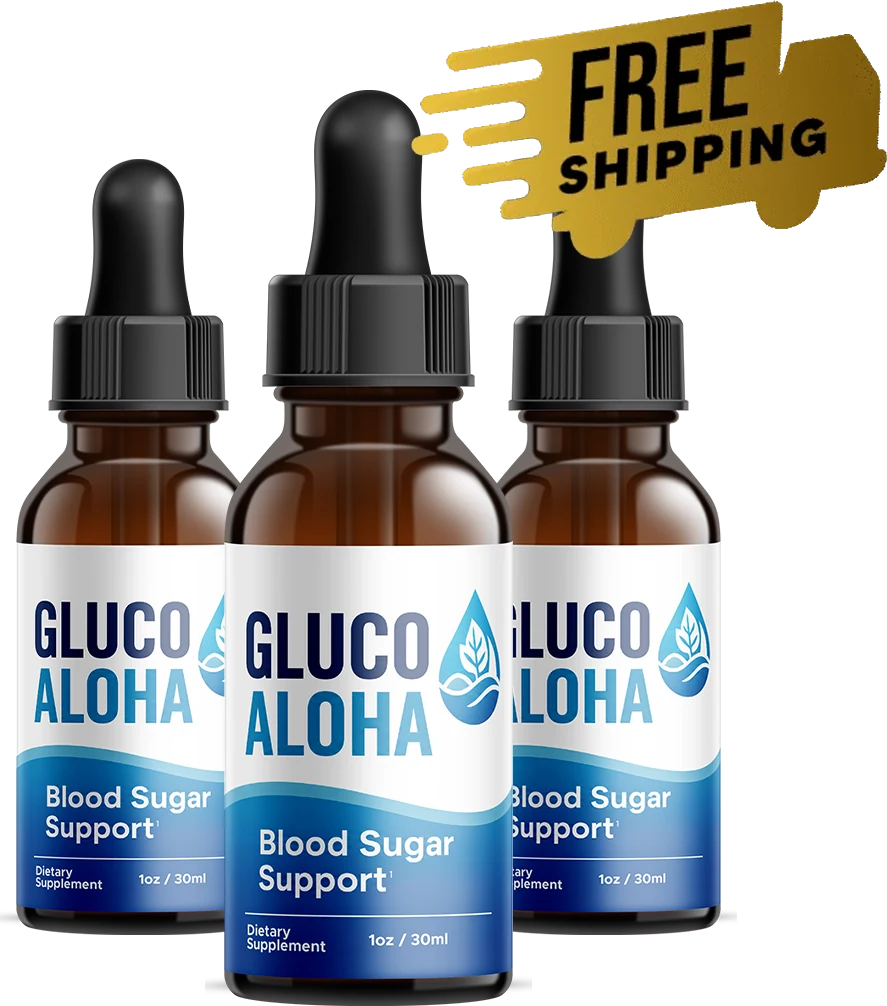 GlucoAloha three-bottle bundle