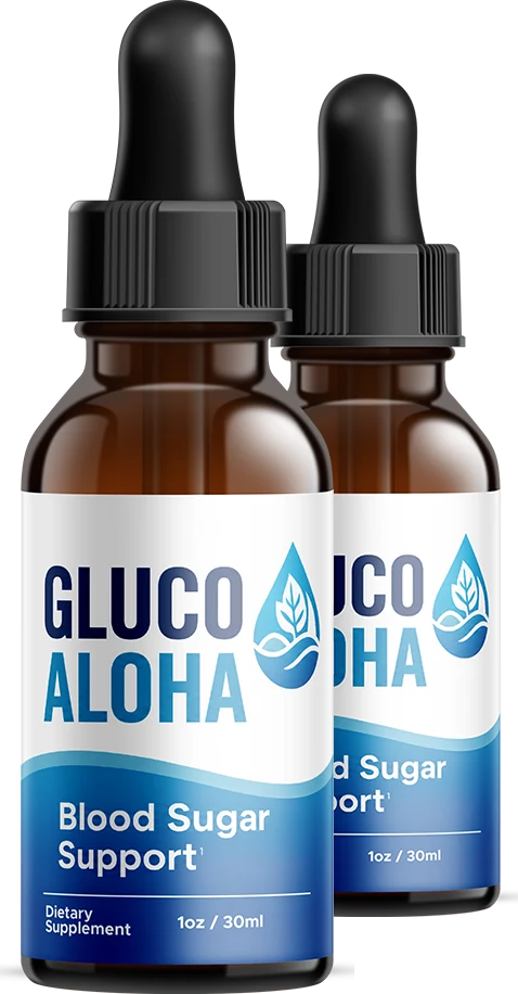 GlucoAloha blood sugar and metabolic wellness drops